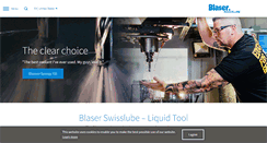 Desktop Screenshot of blaser.com